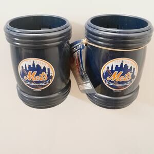 MLB New York Mets (2) Magnetic Bottle Koozie Coozie  Tailgating New Boat